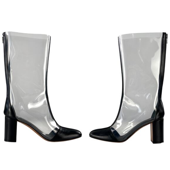 Celine Clear Vinyl Boots - Picture 3 of 8